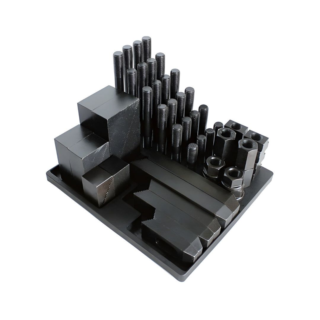 Steel Clamping Kit in Metric Size 52 Pcs