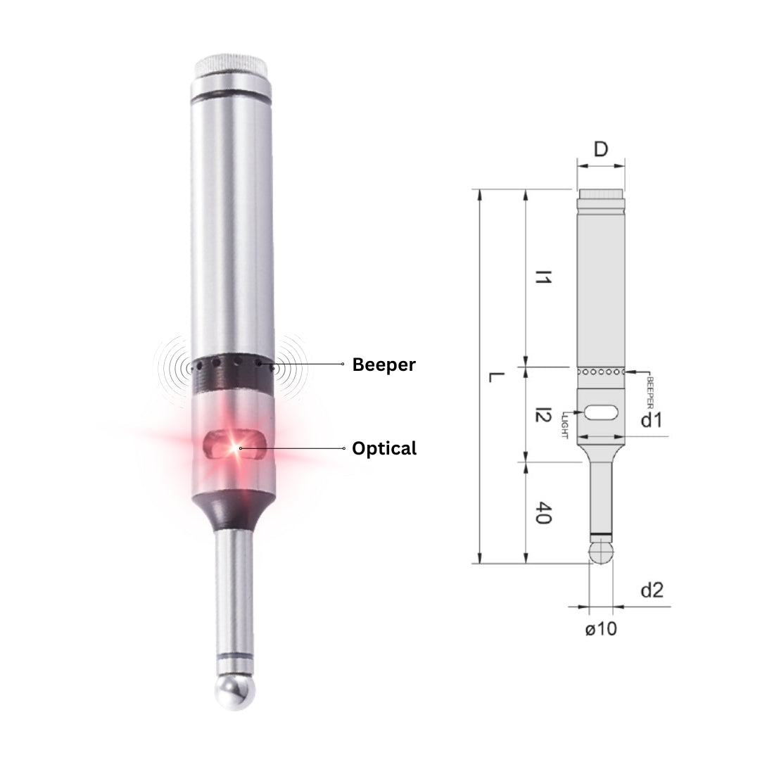 Edge Finder Touch Point Sensor With Beeper Optical Type SPS-B