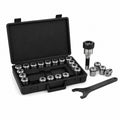 Star ER Spring Collet Kit System With R8 Taper Shank (R8/ER-40/7 Pcs) SR-318