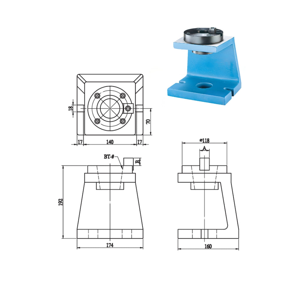 Simple Type Tool Setting Stand